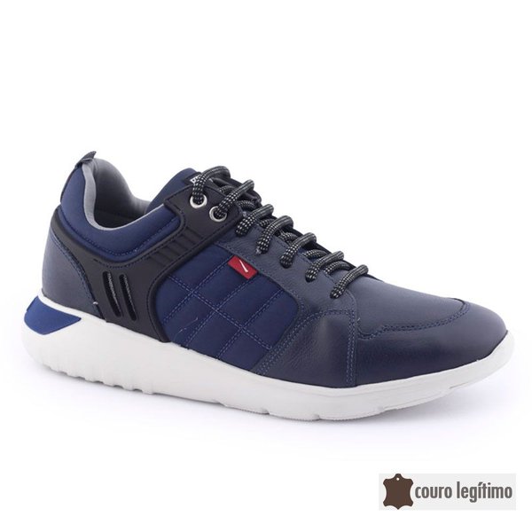 Tênis Masculino Sneakers 9242 572D Elektra com NF Ferracini Preto