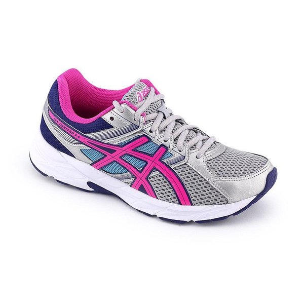 Tênis Asics Gel Contend3 T058A Marinho/Rosa