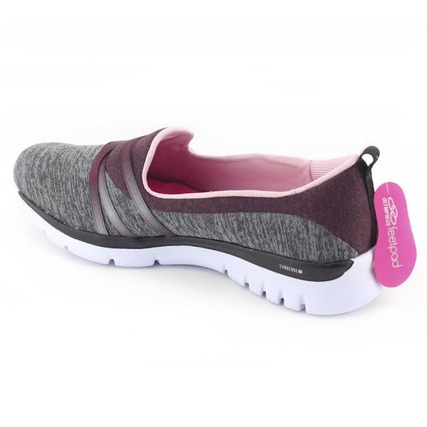 Tênis Feminino Angel Stripe 388 - Olympikus Cinza/Marinho