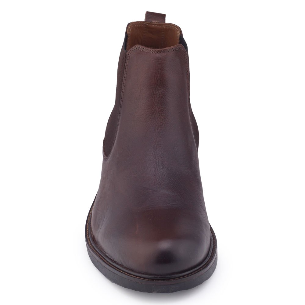 Bota Masc Freeway Gard 3931 Oxford Couro Chelsea Elástico Chocolate