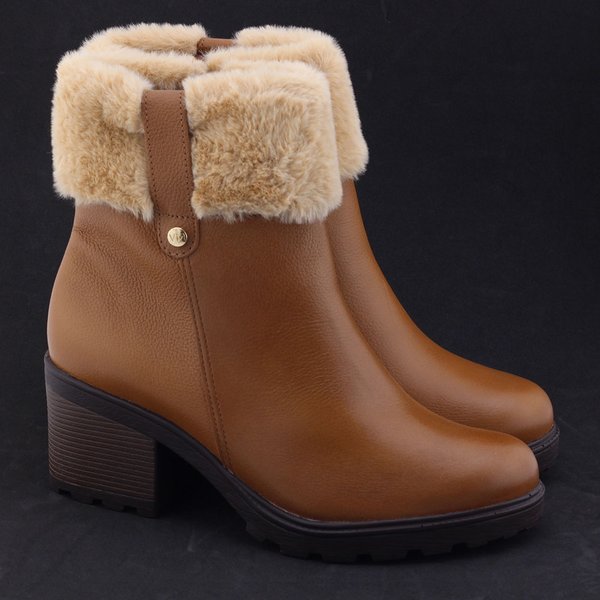 Bota Com Pelo Dentro Feminina Bom, Bonito, E Barato Lojas Belli