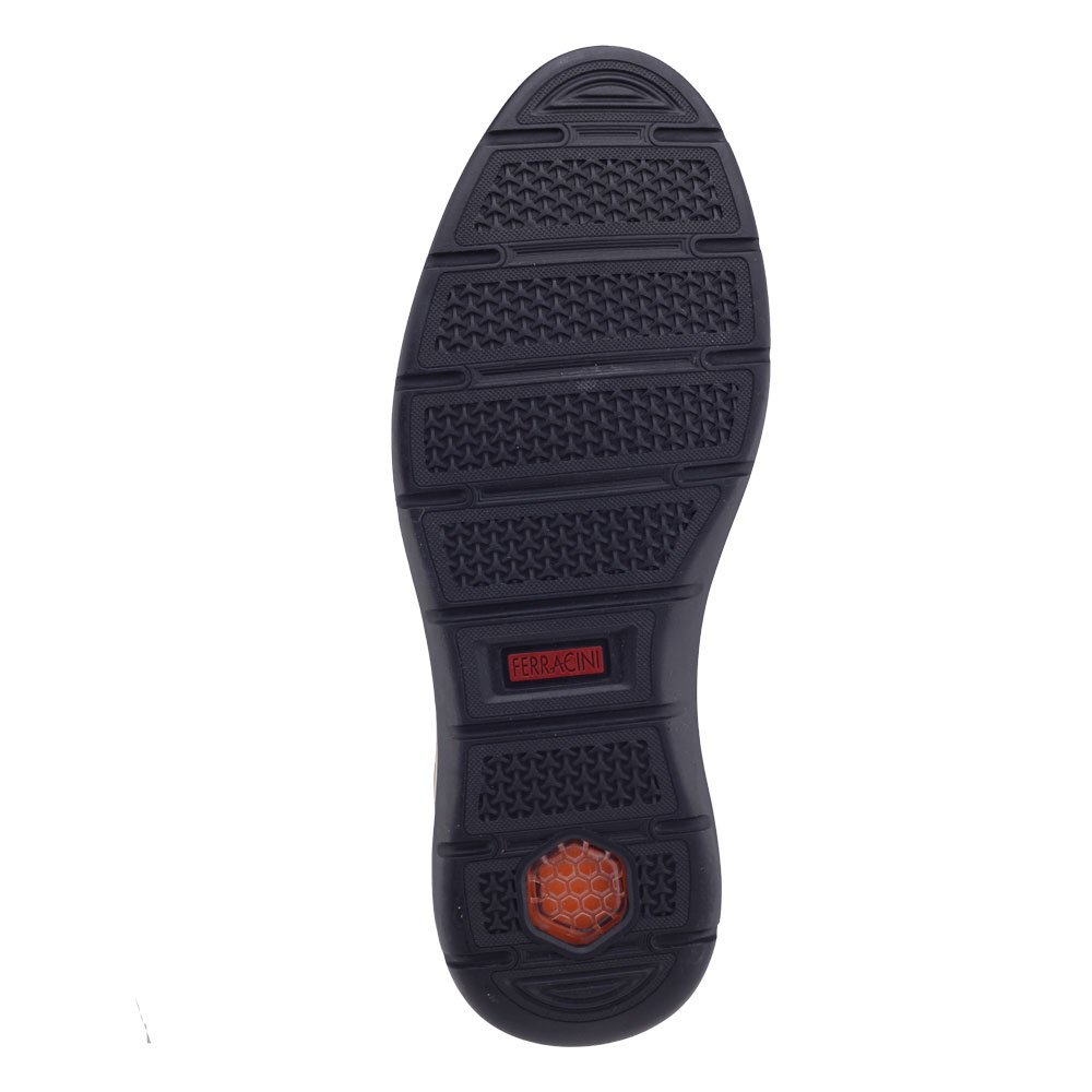 Sapato Ferracini man social Fluence 5540 Float Couro cadarço Havana