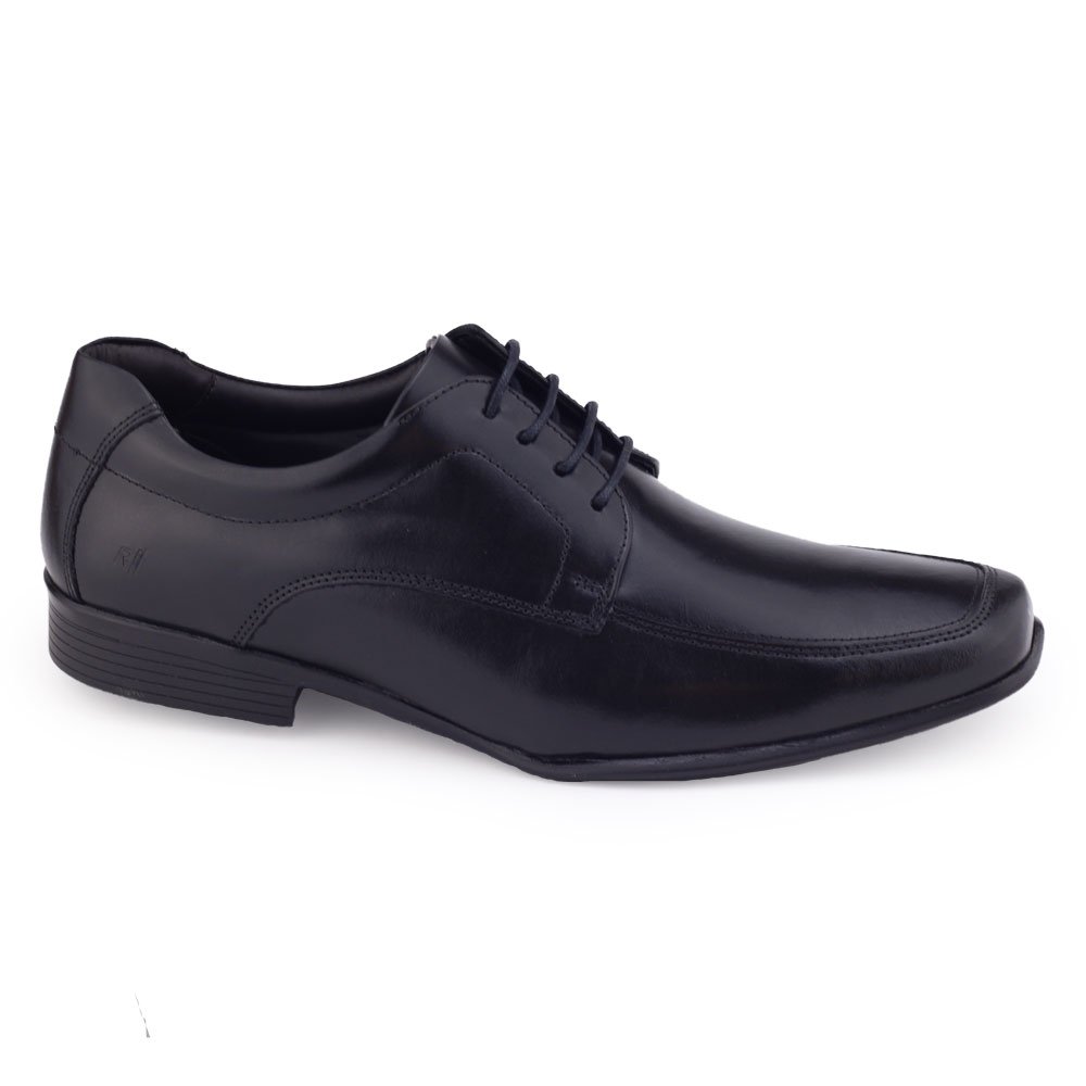 Sapato Ferracini social Urban Way 6629 Couro clássic ziper Preto