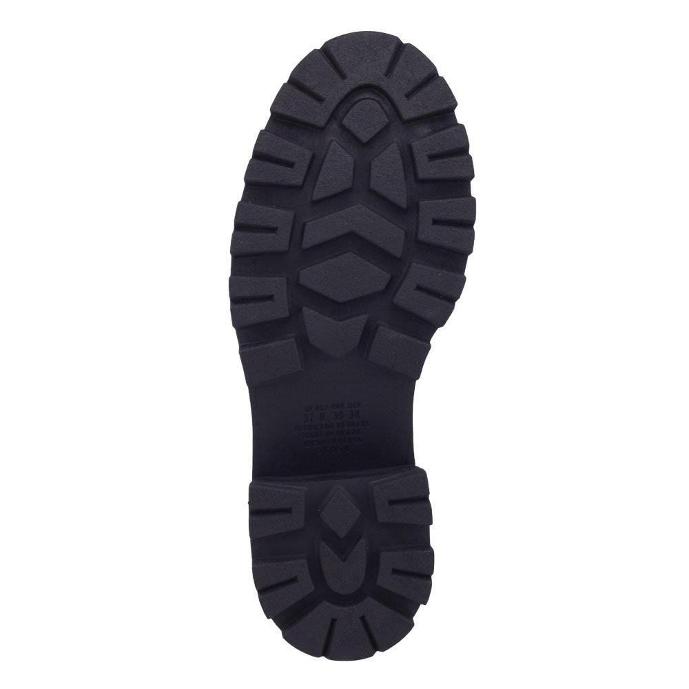 Sapato mocassim Dakota G5963 Oxford tratorado sola alta moda Preto