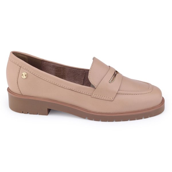 Sapato Mocassim Bottero 353503 couro napoli BOTMILLE OxfordBege