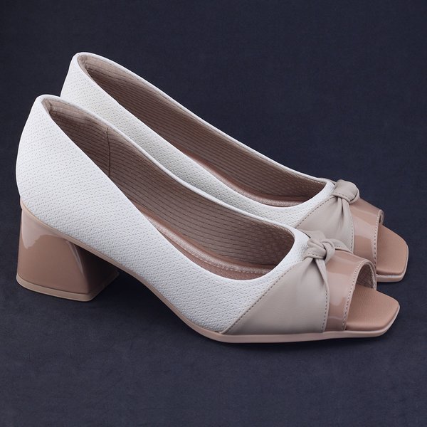 Toe Dafiti Sapatos De Salto Exercício Sapatos Scarpin Dumond