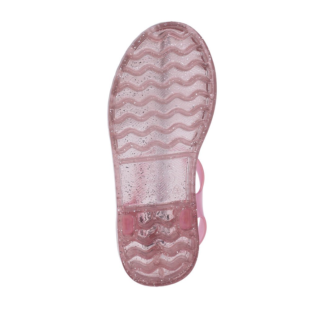Sandália feminina infantil Barbie 22459 brilho Grendene Rosa Glitter
