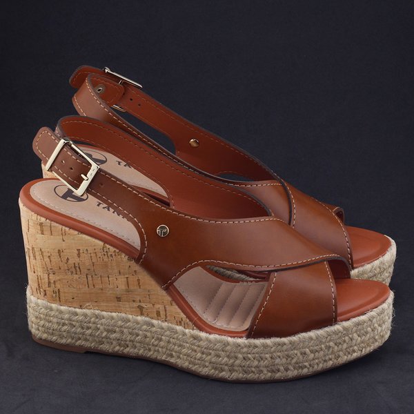 Tanara Anabela Sandalia Tanara 2019 Sandália Anabela Feminina