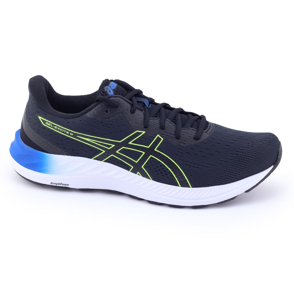 Tênis Masculino Asics 1011B253 Gel- Excite 8 AmpliFoam Grafite/Limão