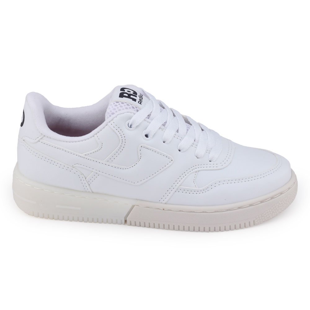 Tênis Unissex Redikal RKT491 sport urban casual Streetwear Branco