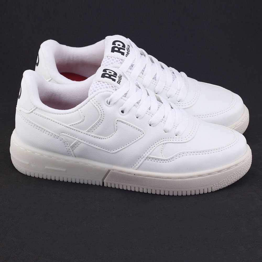 Tênis Unissex Redikal RKT491 sport urban casual Streetwear Branco