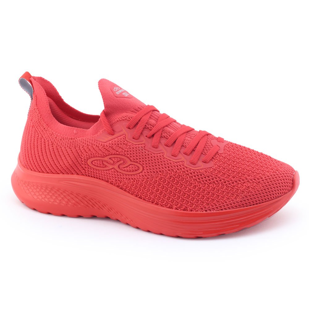 Tênis Masculino Olympikus 235G Ultraleve 944 Evasense SlipON Vermelho