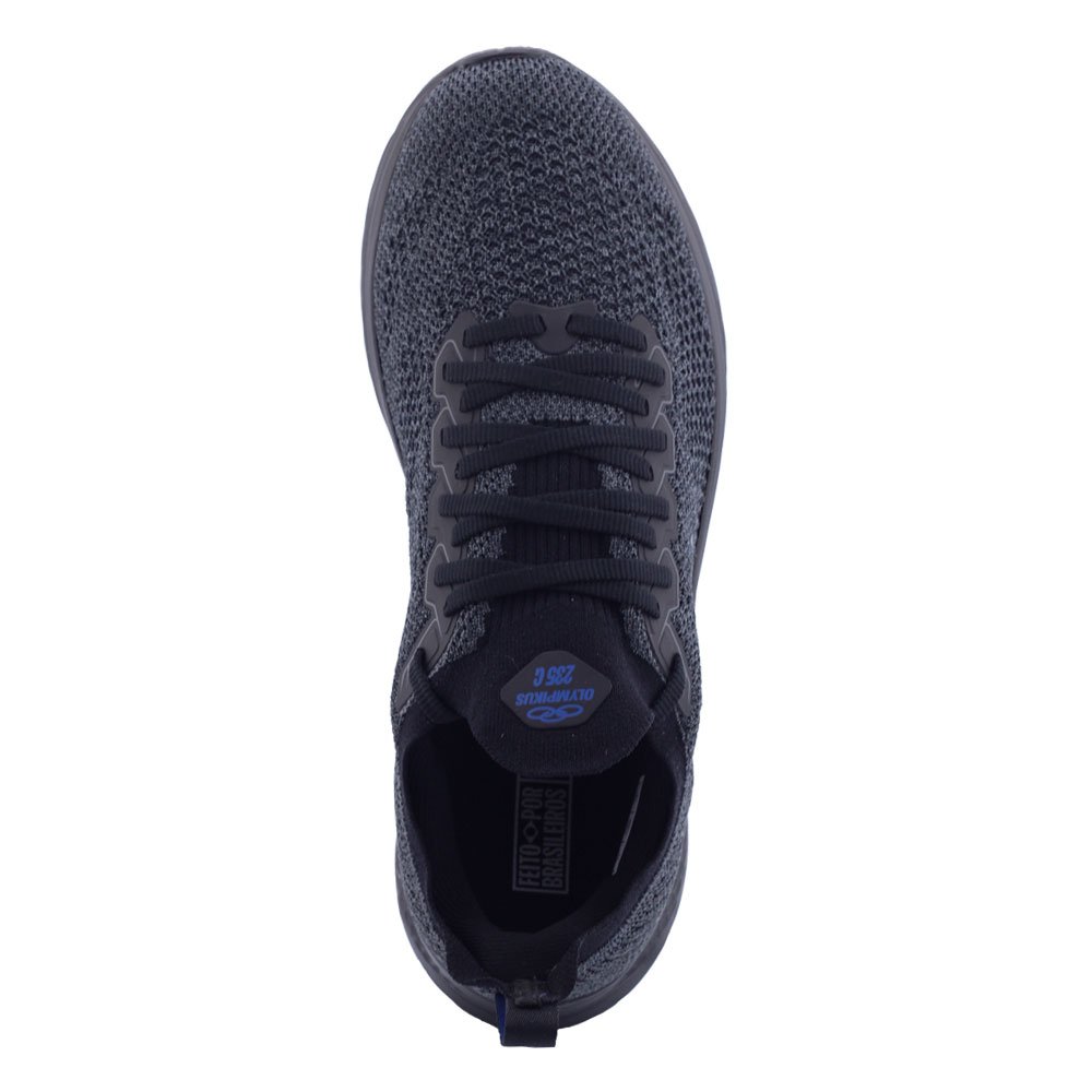 Tênis Masculino Olympikus 235G Ultraleve 944 Evasense SlipON Chumbo