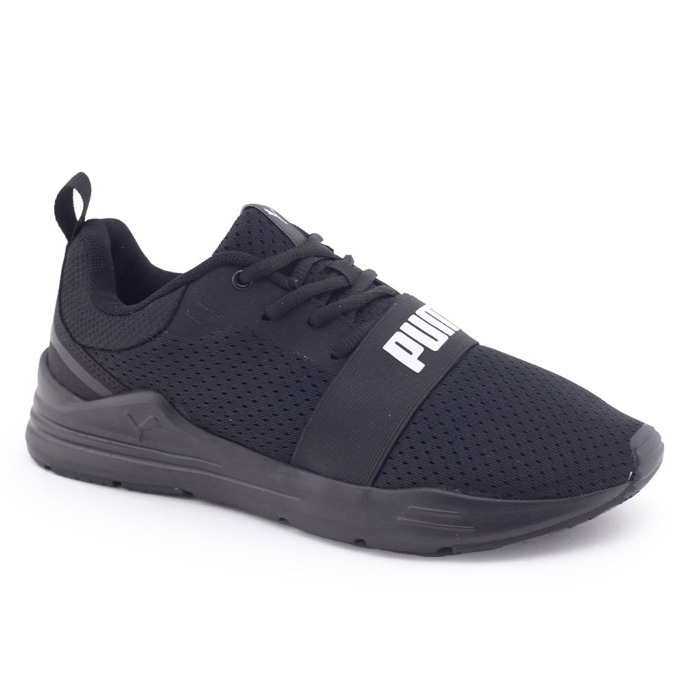 Tênis Puma Wired Run BDP 384330 Unissex Softfoam+ Preto