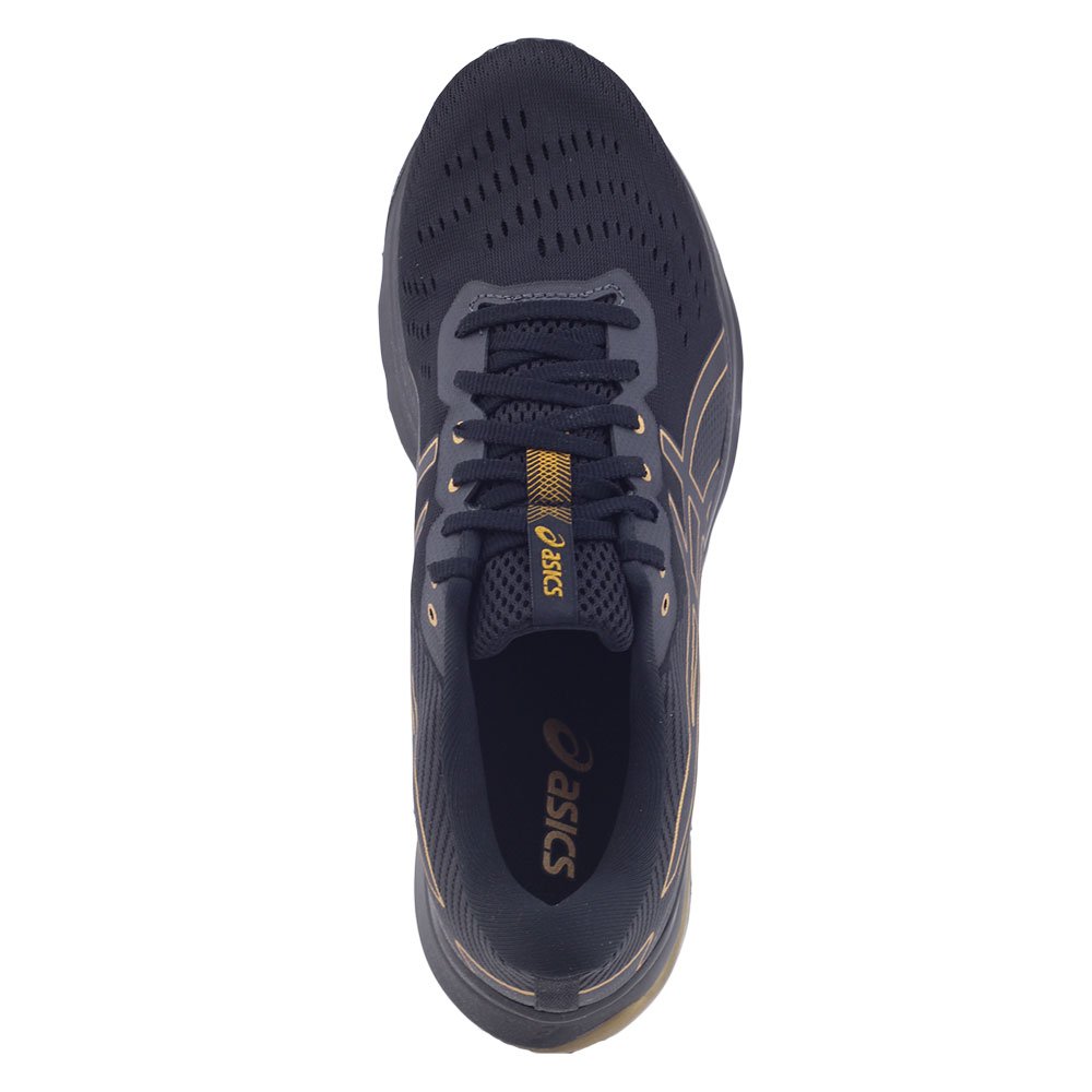 Tênis Masculino Asics GEL Shinobi 2 1011B818 Esporte Preto/Dourado