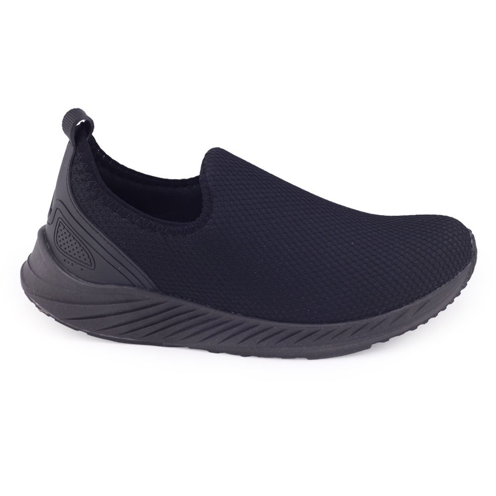 Tênis Esportivo Unissex Adulto Zeuz 70CX Slip On Casual Preto