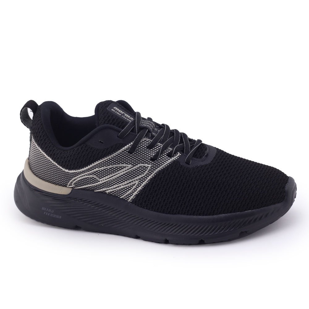 Tênis Unissex Mormaii Legend 204004 Solado Ultra Flexxxa Preto/Prata