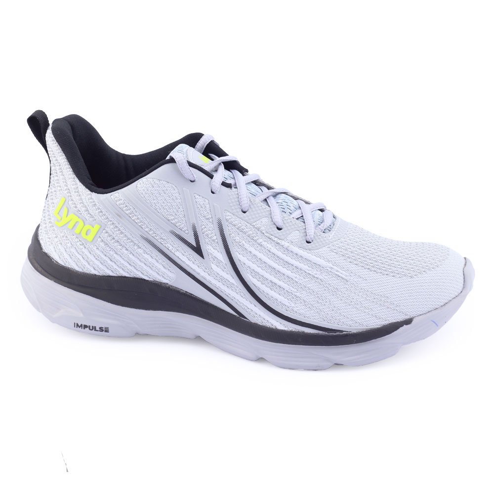 Tênis Esportivo Adulto Lynd Intersection 2 600 Impulse Cinza/Preto