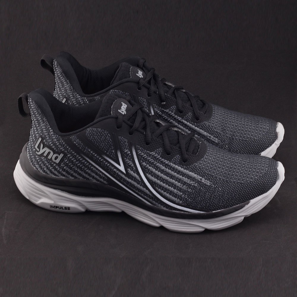 Tênis Esportivo Adulto Lynd Intersection 2 600 Impulse Preto/Chumbo