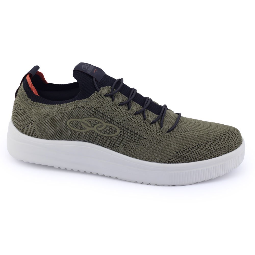 Tênis Casual Olympikus 215G Ultraleve 978 Evasense Hypersox Musgo