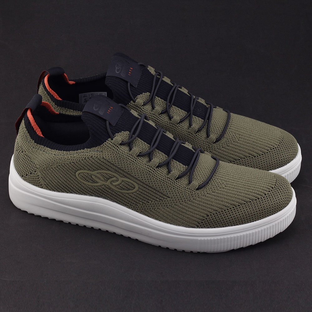 Tênis Casual Olympikus 215G Ultraleve 978 Evasense Hypersox Musgo