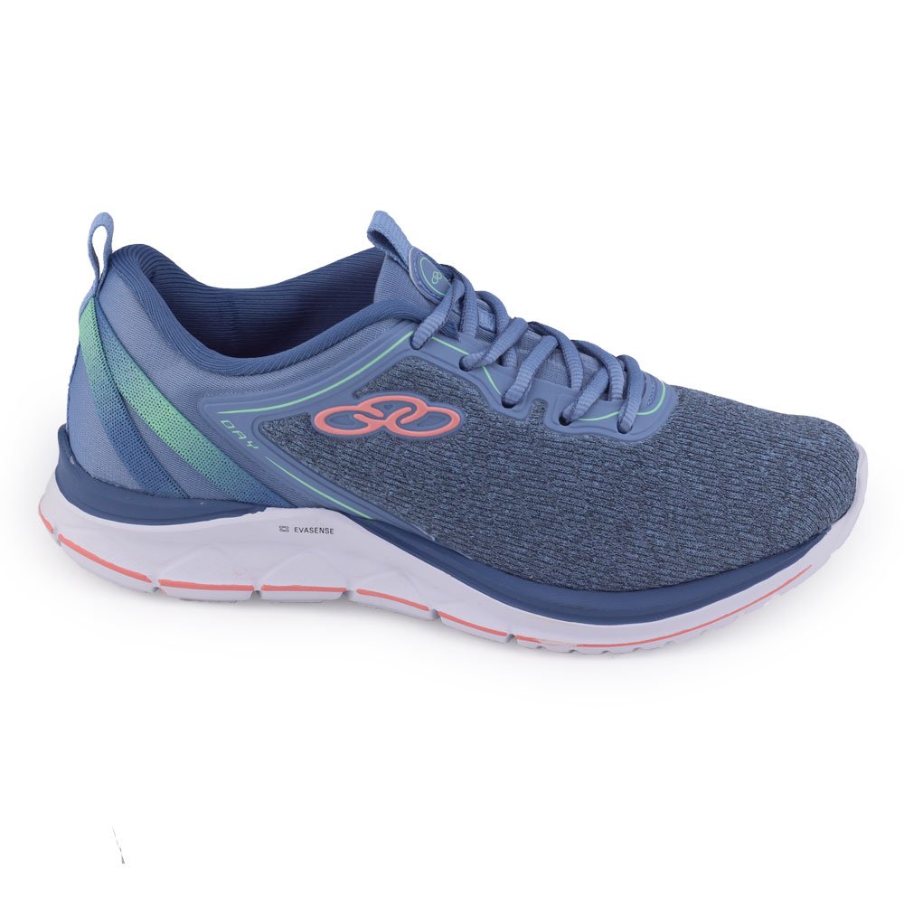 Tênis Feminino Olympikus Day 547 Evasense Feetpad Azul
