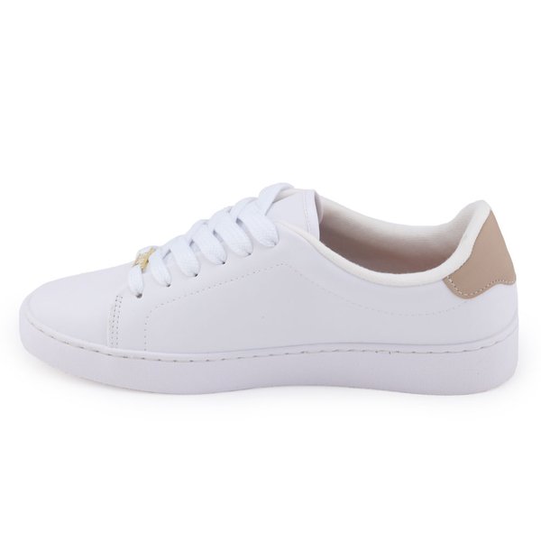 Tênis Feminino Vizzano CasualBranco/Bege