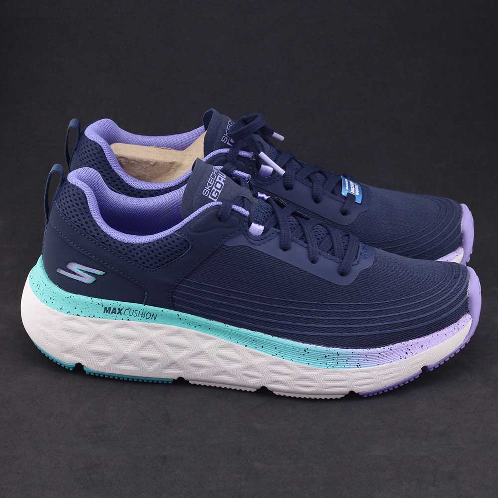 Tênis Fem Skechers Max Cushioning Delta Sunny Road 129118 Marinho