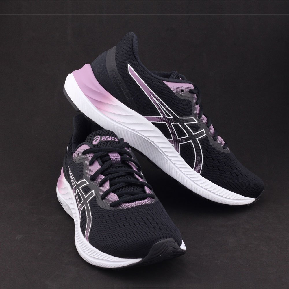 Tênis Feminino Asics GEL Excite 8 1012B099 Corrida Academia Preto/Rosê