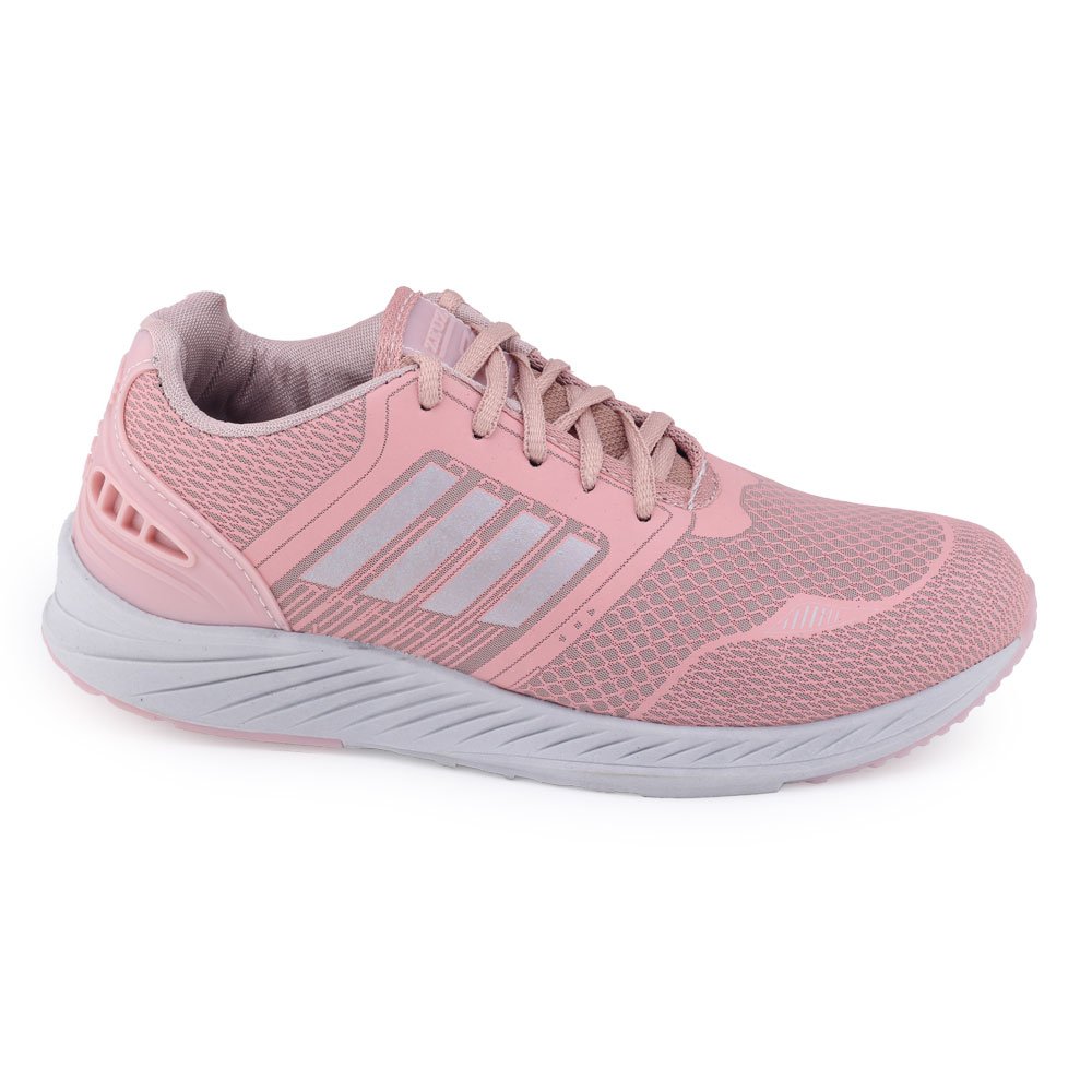 Tênis Esportivo Unissex Adulto Zeus 60CX Cadarço zeuz Rosa