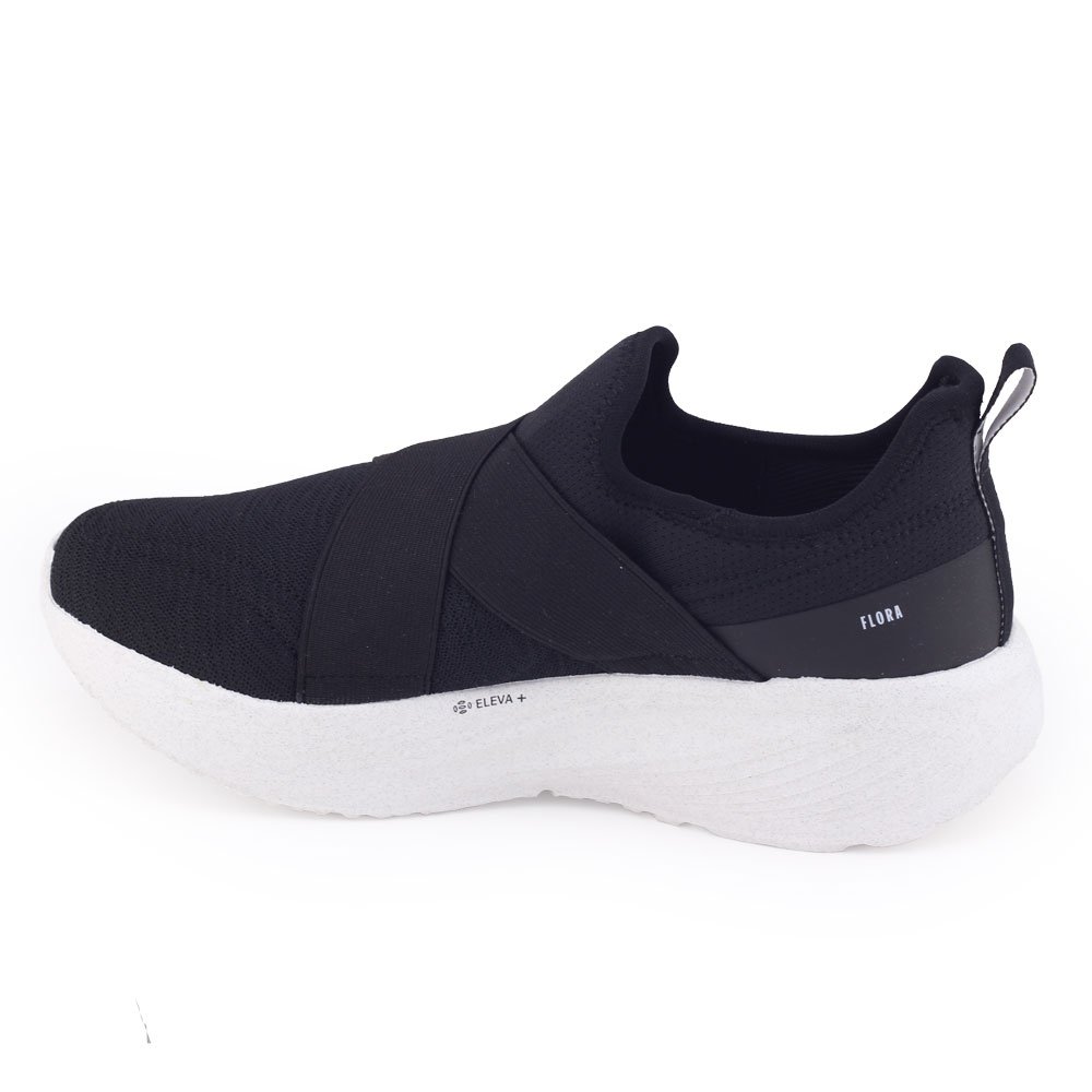 Tênis Esportivo Fem Olympikus Flora 158 SlipOn Eleva+ Treino Preto