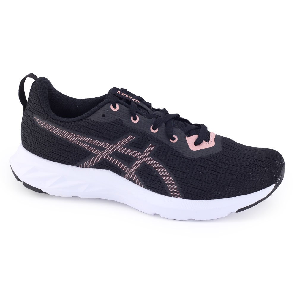 Tênis Feminino Esporte Asics Versablast 2 1012B365 Academia Preto/Rosa