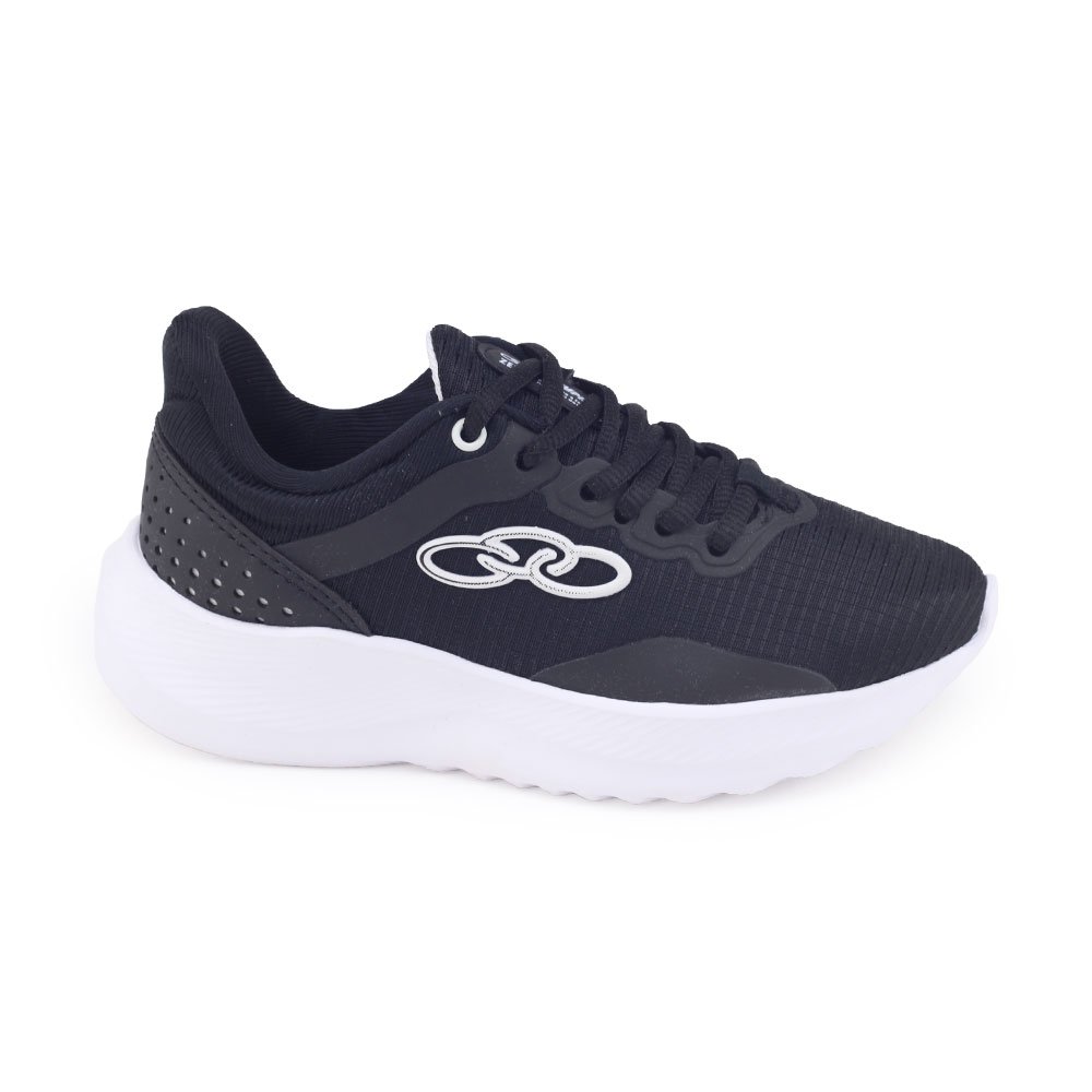 Tênis Olympikus Infantil ZEX Juvenil 176 Esportivo Evasense Preto