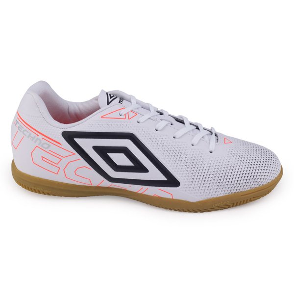 Tênis Chuteira Futsal Umbro Indoor Techno 1168900 Branco/Preto