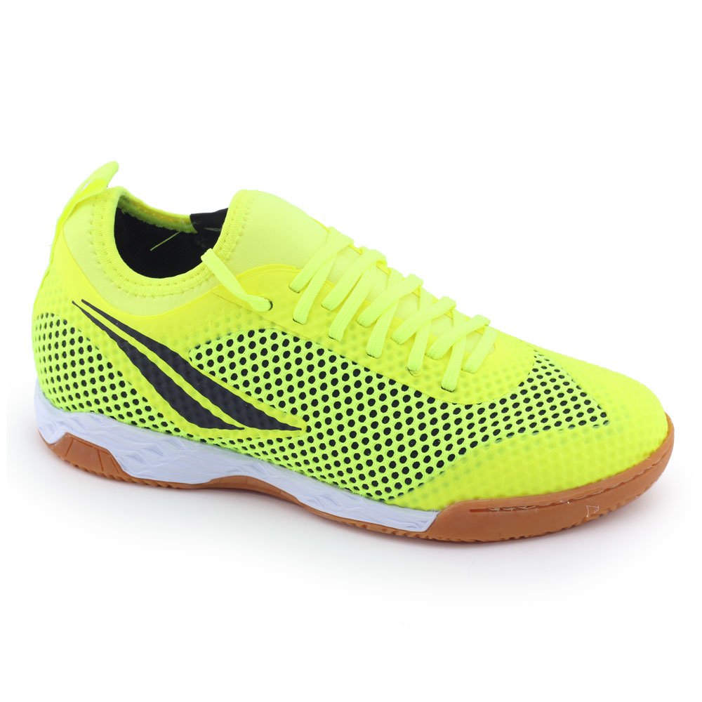 Tênis Chuteira Futsal Penalty 124185 Max 500 IX Locker Amarelo/Preto