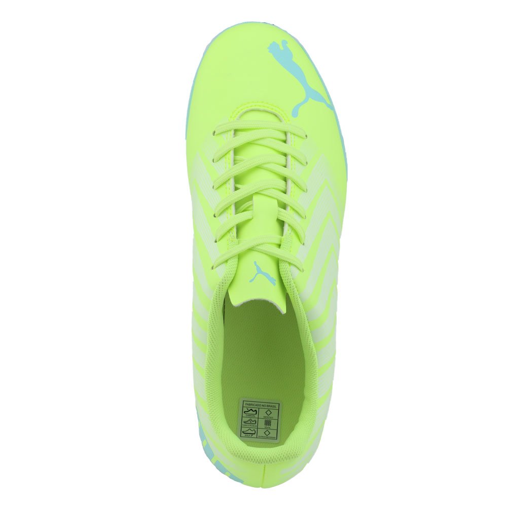 Tênis Chuteira Futsal Puma Tacto II IT BDM Fast Yellow 107064