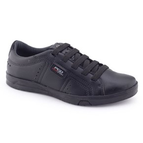 Tênis Sapatênis Infantil PGD Sport 370415 Cadarço Elástico Preto