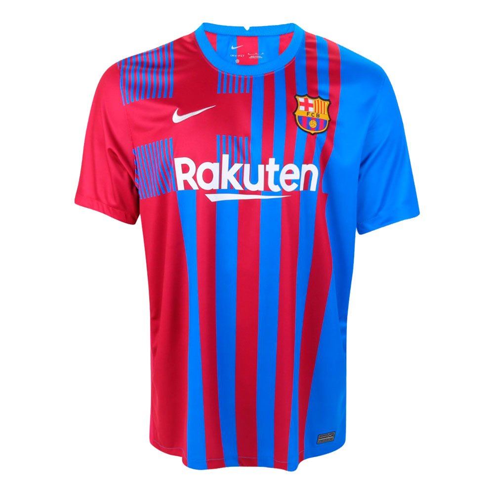 Camisa Barcelona Nike 2021 Oficial Torcedor Masculina CV7891 Azul