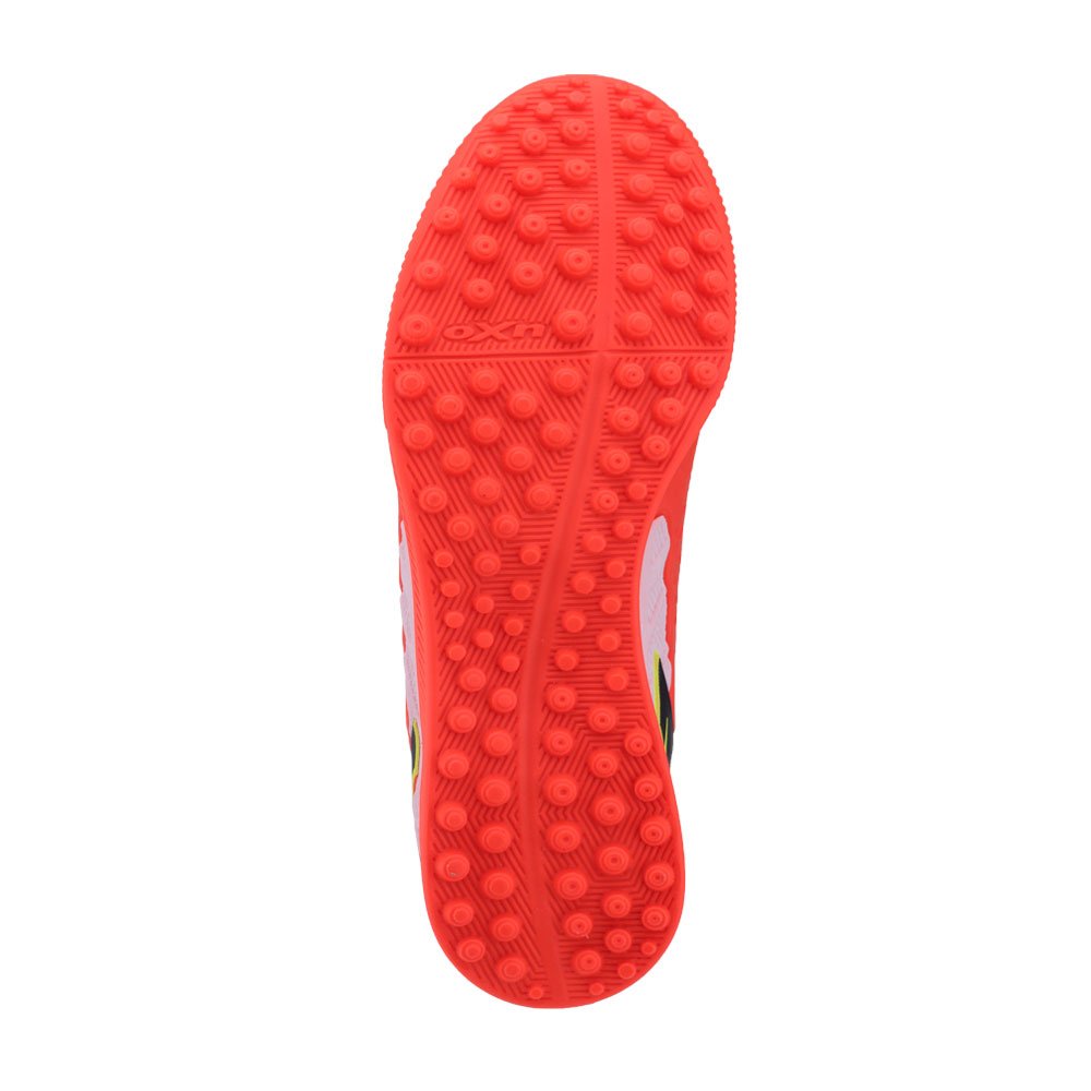 Chuteira Inf Society OXN Genio 4 Pro PVC IN 348 Suiço Coral/Branco