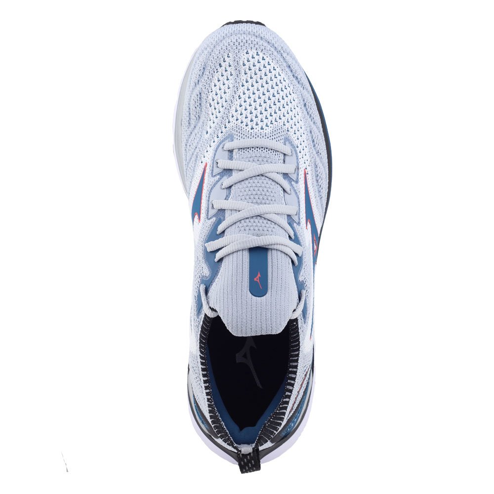 Tênis esportivo Mizuno Wave Mirai 4 101001001 474 Mesh placa Cinza