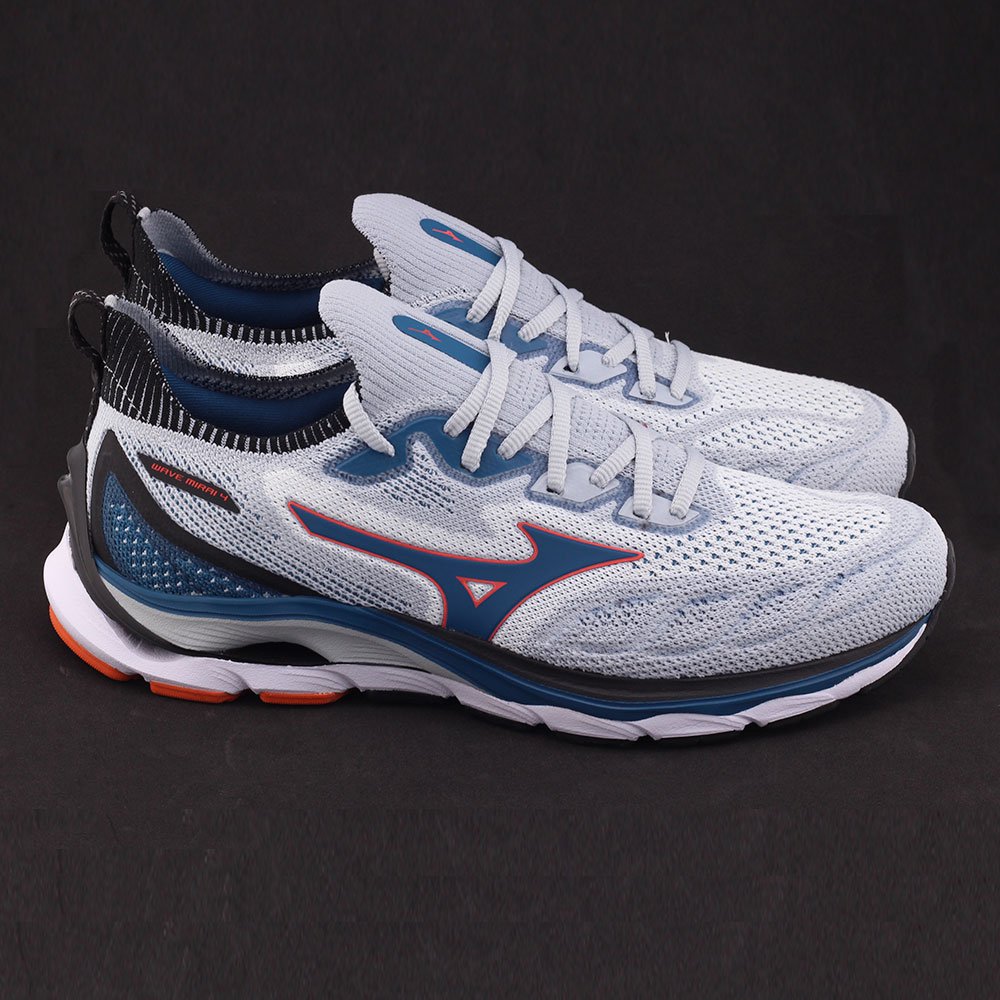 Tênis esportivo Mizuno Wave Mirai 4 101001001 474 Mesh placa Cinza