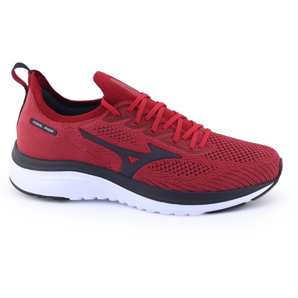 Tênis Masculino Mizuno Cool Ride 101022022 Mesh Com Tramas Marinho
