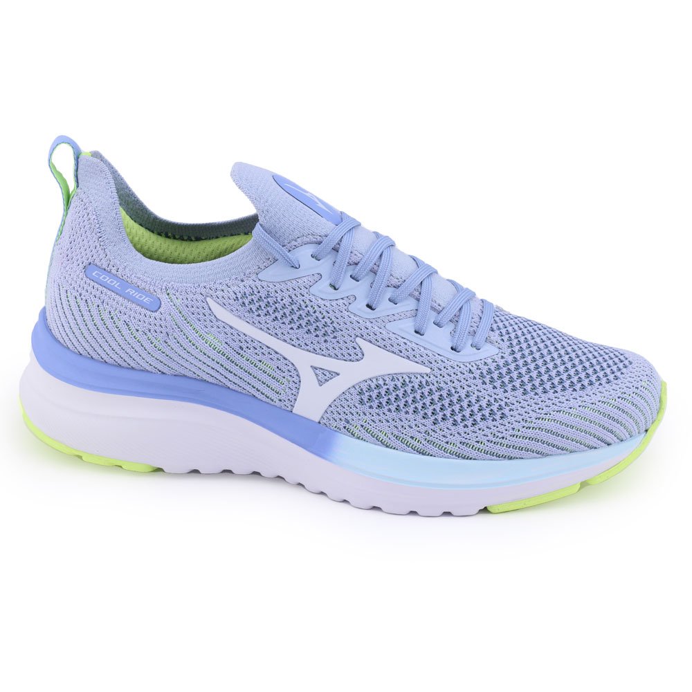 Tênis Feminino Mizuno Cool Ride 101022022 Mesh Com Tramas Lavanda