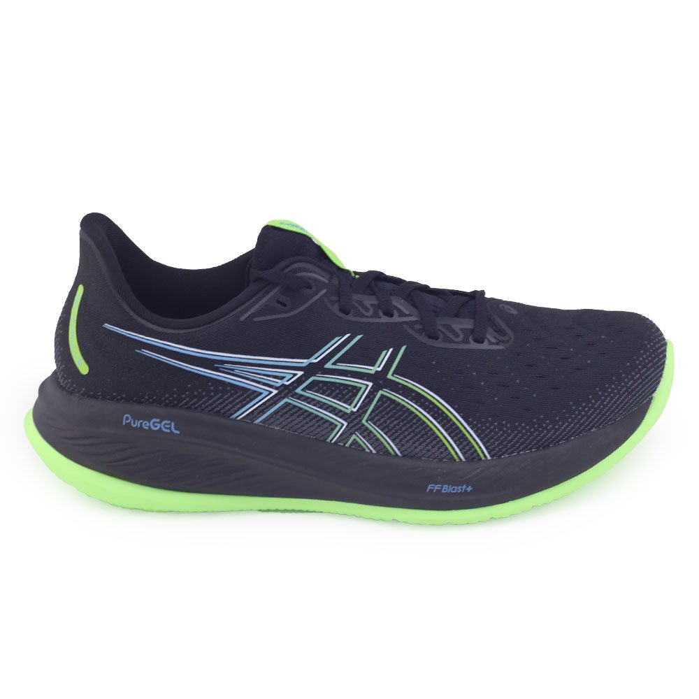 Tênis Masculino Asics GEL CUMULUS 26 Academia Sport MARINHO/LARANJA