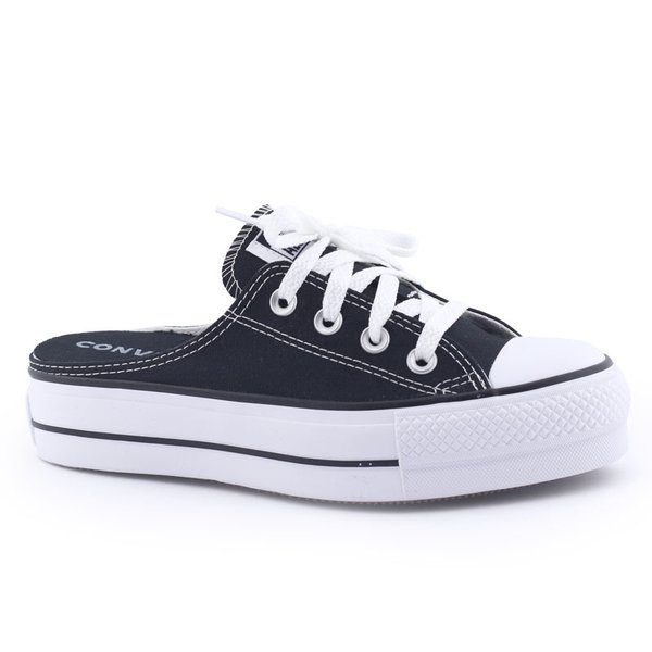 Mule Feminino CT12100001 Platform All Star ConversePreto