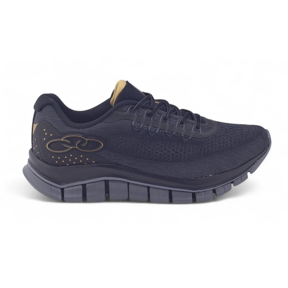 Tênis Masculino Olympikus 235G Ultraleve 944 Evasense SlipON Chumbo