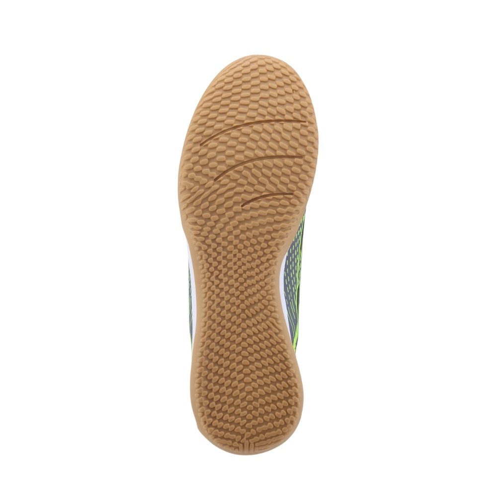 Tênis Chuteira Futsal OXN Dynamic 4 Indoor Pro 2 PVC GRAFITE/LIMAO