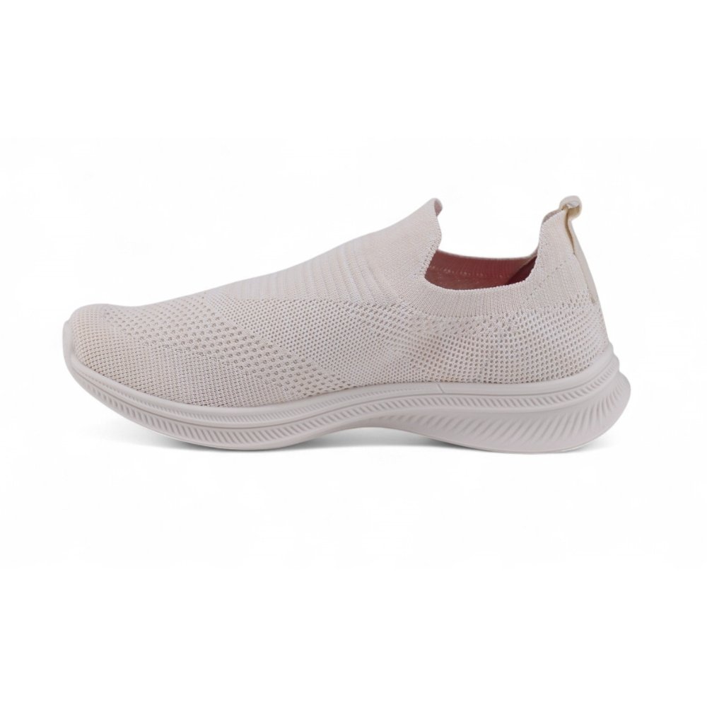 Tênis Feminino Actvitta 4829.317 Slip On Casual BRANCO OFF