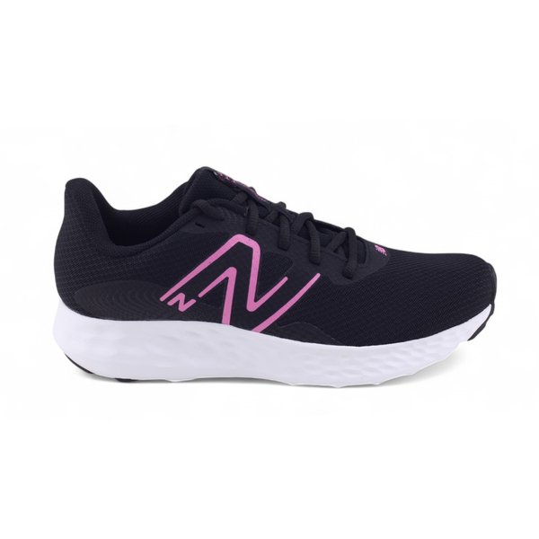 Tênis Feminino New Balance W411v3 Running CorridaPRETO/PINK