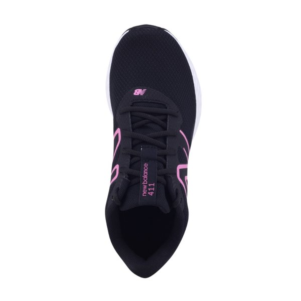 Tênis Feminino New Balance W411v3 Running CorridaPRETO/PINK